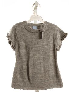 BELLA BLISS  GRAY    KNIT SS SHIRT