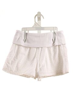 BELLA BLISS  WHITE EYELET   SHORTS