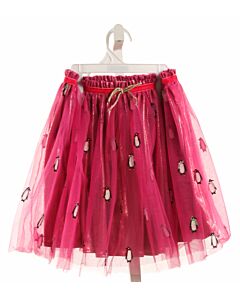 PEEK  PURPLE TULLE  EMBROIDERED SKIRT