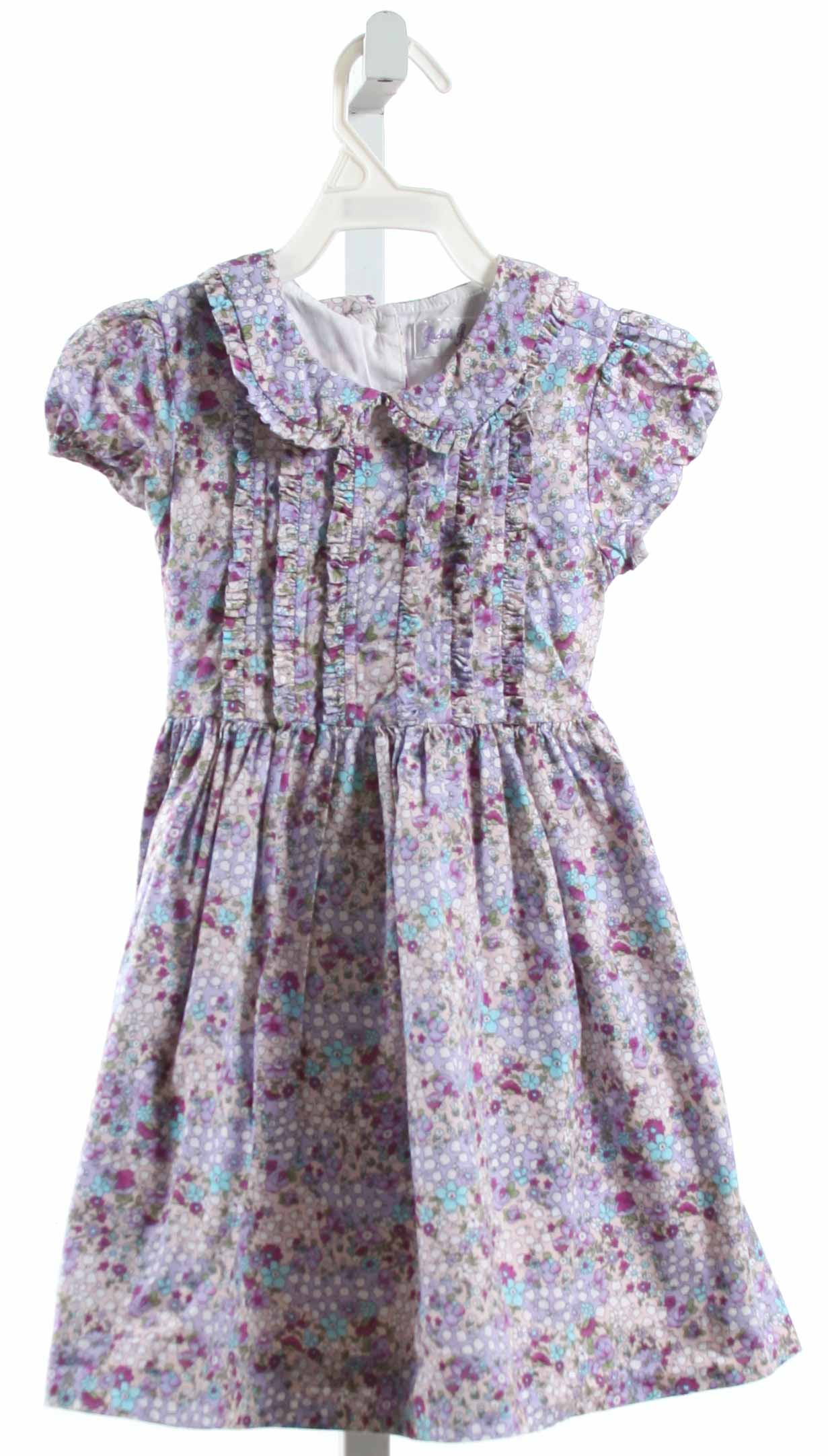 新品タグ付き　RachelRiley★DitsyPinkBloom 6y dako012029.jpg