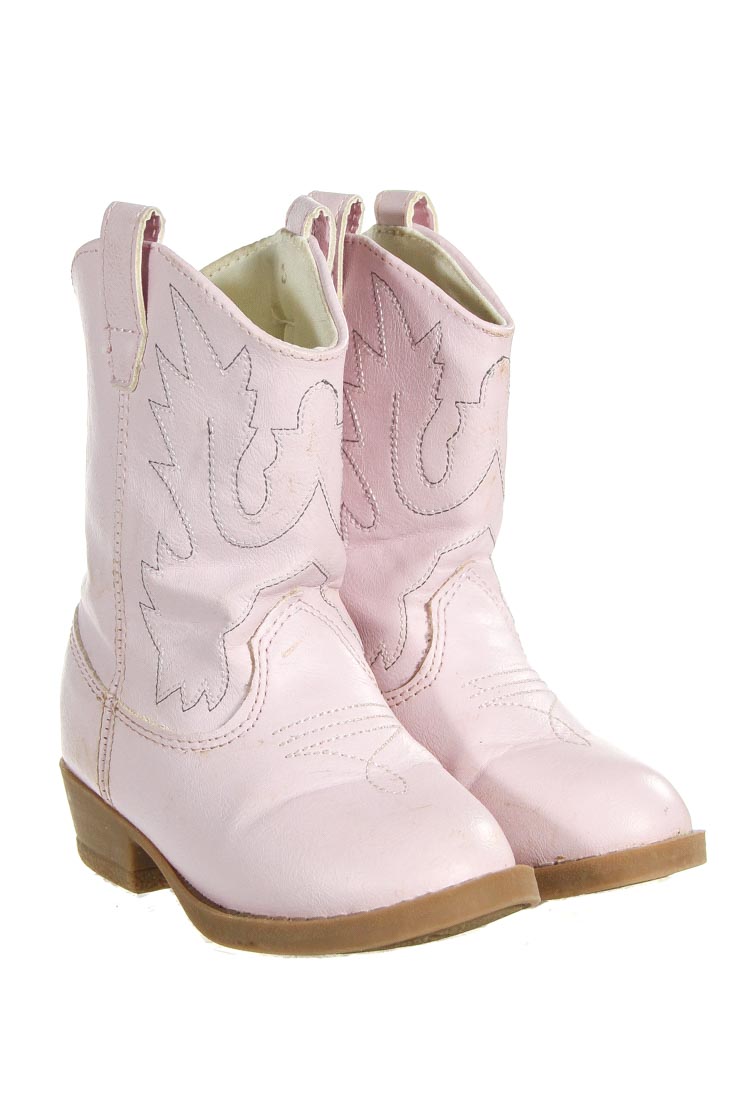 TRIMFOOT PINK COWGIRL BOOTS *SIZE TODDLER 6, EUC