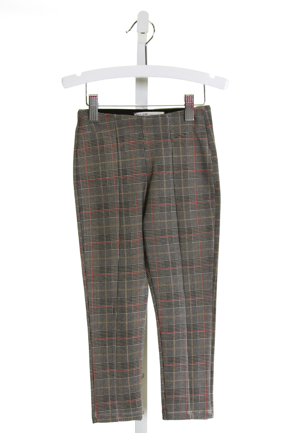 ZARA BROWN PLAID PANTS